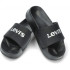 Chanclas Levis June S Bold Padded Mujer Negro