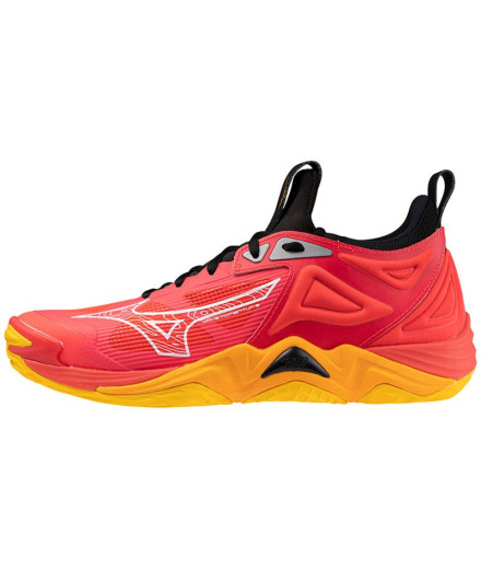 Zapatillas De Voleibol Mizuno Wave Momentum 3 Rojo