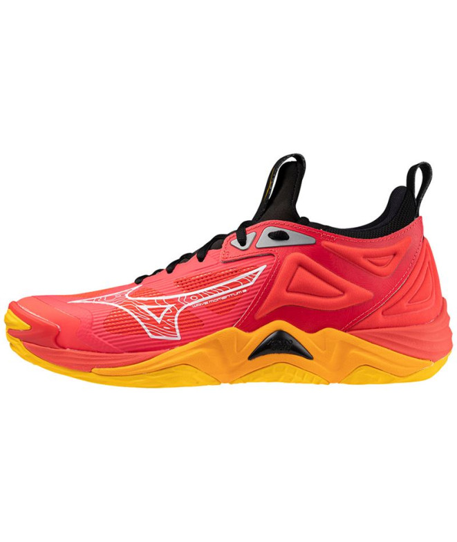Zapatillas De Voleibol Mizuno Wave Momentum 3 Rojo