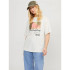 Camiseta Jack & Jones Jxpaige Mujer Blanco