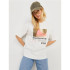 Camiseta Jack & Jones Jxpaige Mujer Blanco