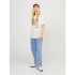 Camiseta Jack & Jones Jxpaige Mujer Blanco
