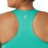 Sujetador Deportivo de Running ASICS Core ASICS Logo Mujer Verde/Teal