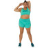 Sujetador Deportivo de Running ASICS Core ASICS Logo Mujer Verde/Teal