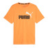 Camiseta Puma Essentials+ 2 Col Logo Naranja Hombre