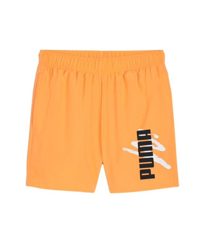 Pantalones Puma Essentials+ Logo Lab Naranja...