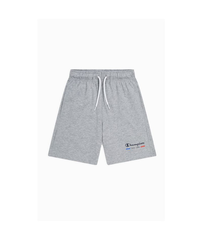 Pantalones Champion Logo Infantil Gris