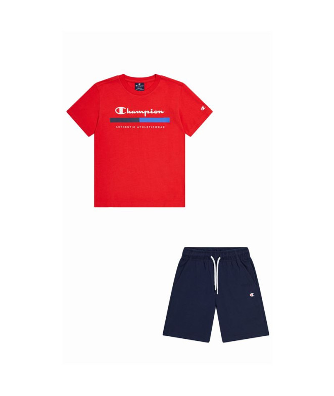 Chándal Champion Set Infantil Rojo
