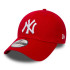 Gorra New Era New York Yankees Essential Rojo 39THIRTY Stretch Fit