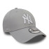 Gorra New Era New York Yankees Essential Gris 39THIRTY Stretch Fit