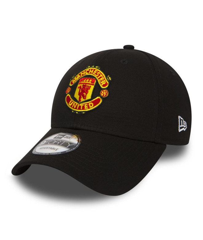 Gorra New Era Manchester United Essential Negro...