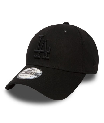 Gorra New Era LA Dodgers Essential Negro 39THIRTY