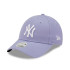 Gorra New Era New York Yankees League Essential Mujer Lila 9FORTY