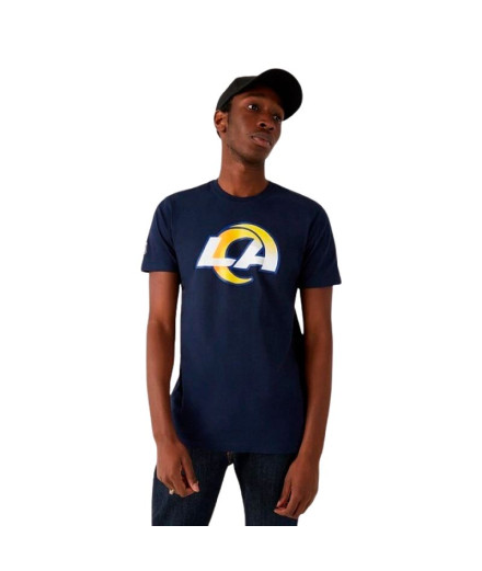 Camiseta New Era Los Angeles Rams NFL Regular Hombre Azul