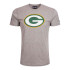 Camiseta New Era NFL Green Bay Packers Regular Hombre Gris