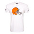 Camiseta New Era Cleveland Browns NFL Regular Hombre Blanco