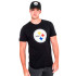 Camiseta New Era Nos NFL Regular Pittsburgh Piratesx Negro Hombre