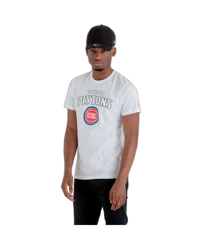 Camiseta New Era NBA Detroit Pistons Hombre