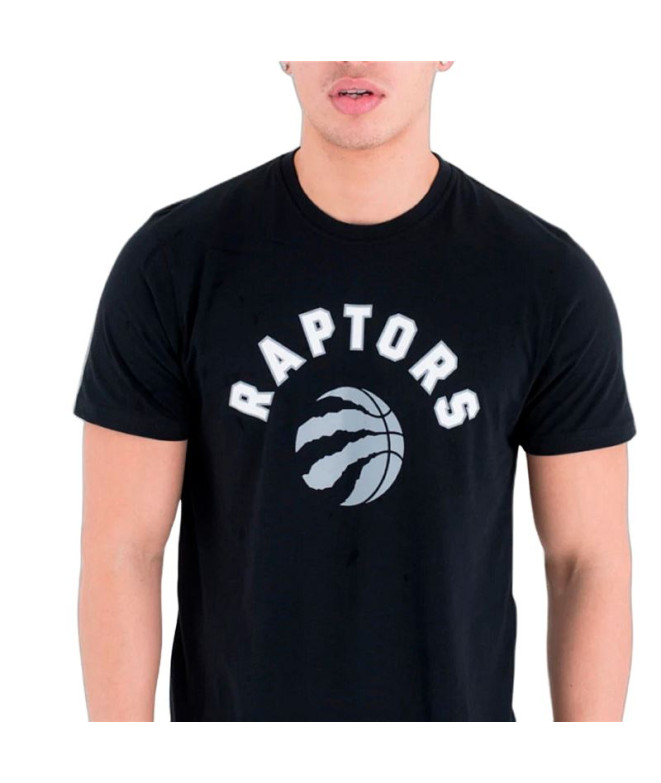 Camiseta New Era NBA Toronto Raptors Negro Hombre