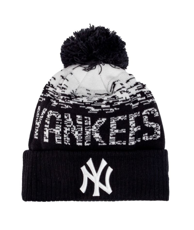 Gorro New Era Sport New York Yankees Negro-Blanco