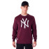 Sudadera New Era MLB Regular New York Yankees Morado Hombre