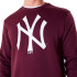 Sudadera New Era MLB Regular New York Yankees Morado Hombre