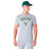 Camiseta New Era NBA Regular Milwaukee Bucks Gris Hombre