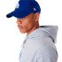 Sudadera New Era MLB Regular LA Dodgers Gris Hombre