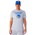 Camiseta New Era NBA Regular Golden State Warriors Gris Hombre