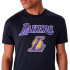 Camiseta New Era NBA Regular LA Lakers Negro Hombre