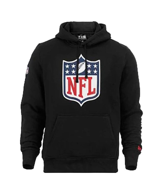 Sudadera New Era NFL Regular NFL Logo Negro Hombre