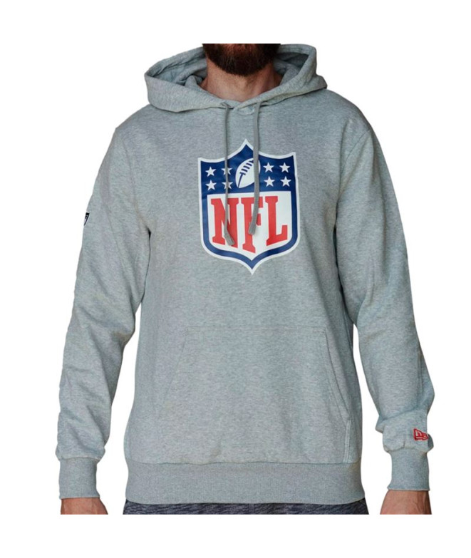Sudadera New Era NFL Regular NFL Logo Gris Hombre