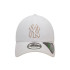 Gorra New Era New York Yankees Outline Repreve® 9FORTY Blanco