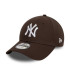 Gorra New Era New York Yankees League Essential Dark Brown 9FORTY