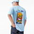 Camiseta New Era Oversized LA Dodgers MLB Burger Graphic Azul