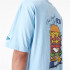 Camiseta New Era Oversized LA Dodgers MLB Burger Graphic Azul