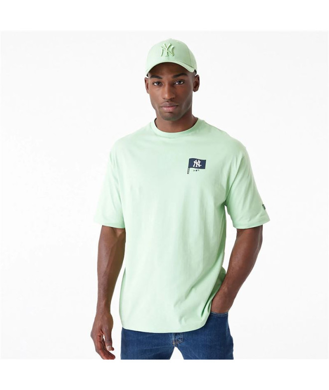 Camiseta New Era Oversized New York Yankees MLB...