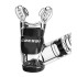 Tubo de buceo Cressi Itaca Ultra Dry Gris/Negro