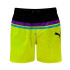 Bañador de Puma Heritage Mid 1P Hombre Lima combo