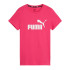 Camiseta Puma Essentials Rosa Mujer