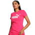 Camiseta Puma Essentials Rosa Mujer
