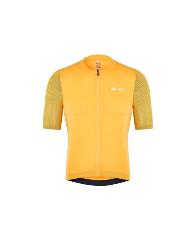 Maillot de ciclismo Spiuk MC Anatomic Hombre Ocre