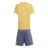 Conjunto adidas Essentials Logo Infantil Amarillo