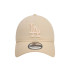 Gorra New Era LA Dodgers League Essential Stone 9TWENTY Crema