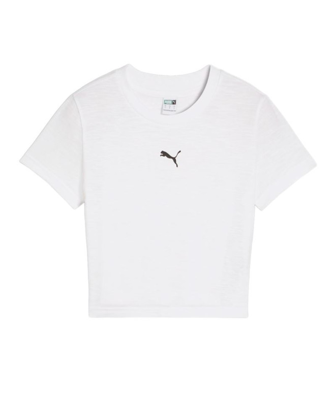 Camiseta Puma Dare To Baby Blanco Mujer