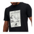Camiseta New Balance Sport Essentials Poster Hombre Negro