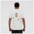 Camiseta New Balance Sport Essentials Barrel Runner Hombre Blanco