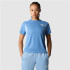 Camiseta de Montaña The North Face Ma S/S Mujer Azul