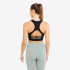Sujetador deportivo Picsil Sport Top High Neck Premium Negro