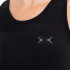 Sujetador deportivo Picsil Sport Top High Neck Premium Negro